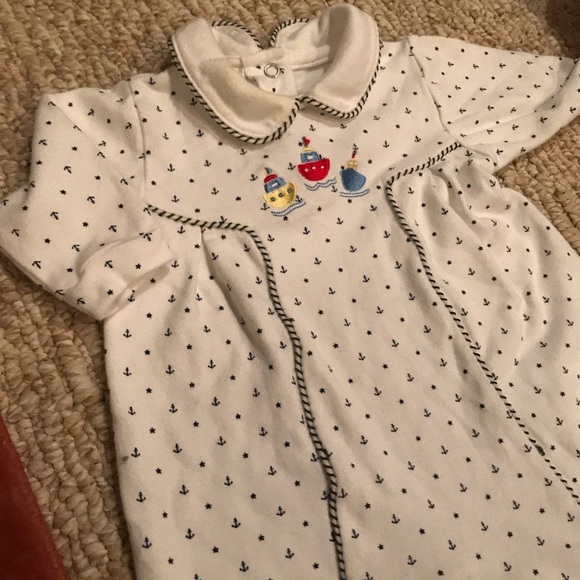 Noah’s Ark Peter Pan Collar Romper - Picture 4 of 7